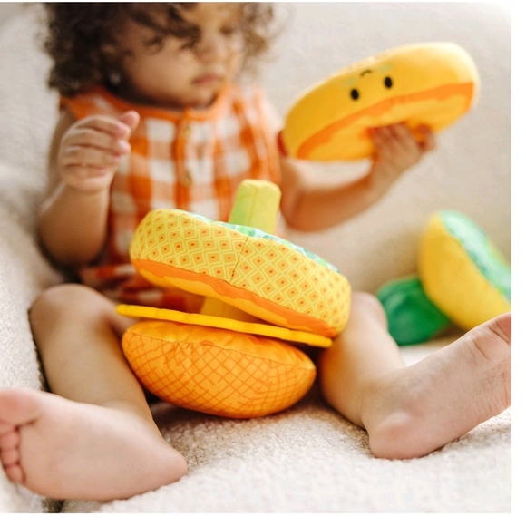 Melissa & Doug Pineapple Soft Stacker - Picture 7 of 11